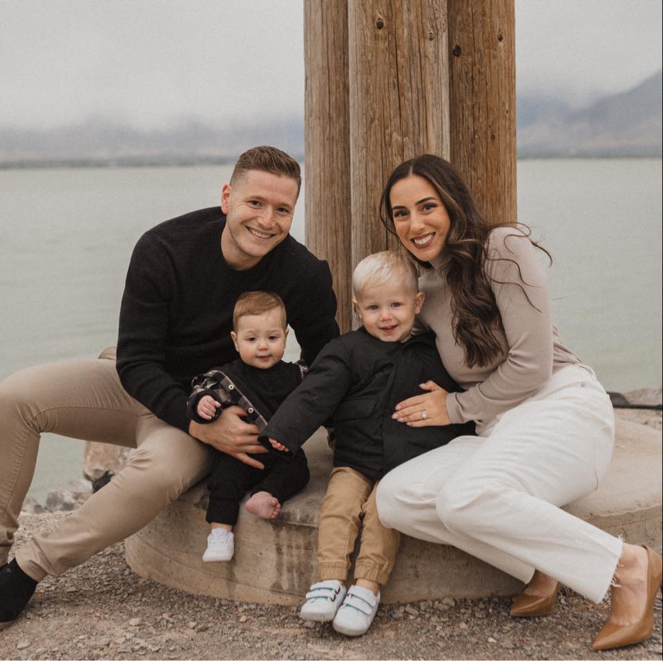 Elliott, Jackie and their two boys
